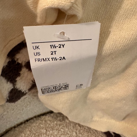 NWT H&M cardigan size: 2T - Picture 3 of 5